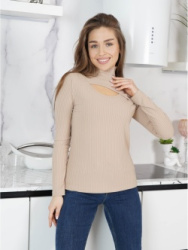 фото марсель водолазка женская (бежевый)