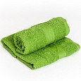 фото полотенце махровое - зеленое