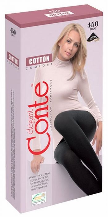 фото conte cotton 450 den