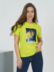 фото презент футболка женская  (неон)