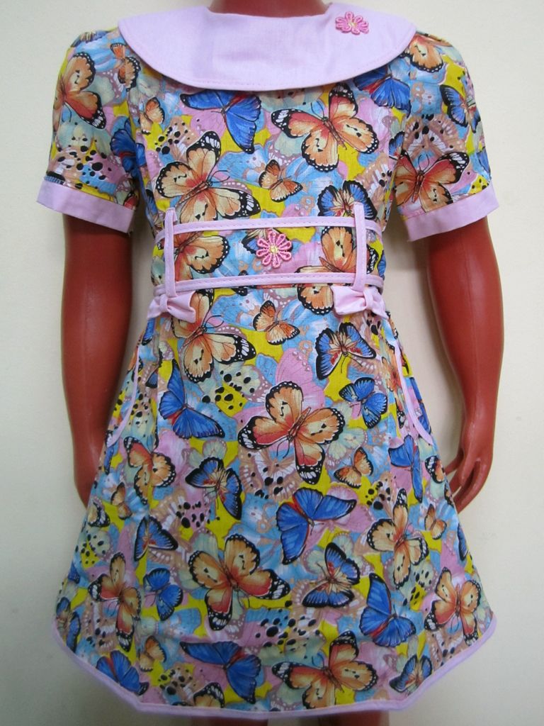 фото платье для девочек (бязь)